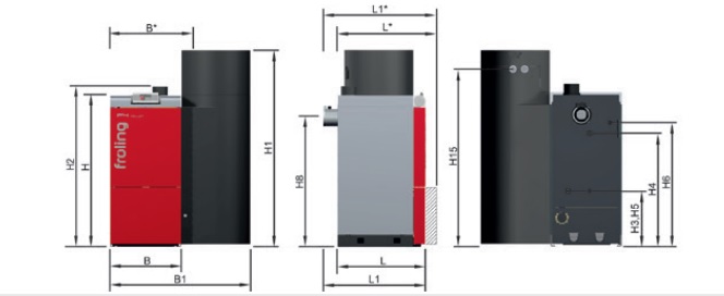 Fröling P4 Pellet 15-105 kW